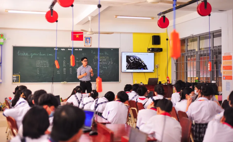 Lớp học của Trần Đình Thuận
